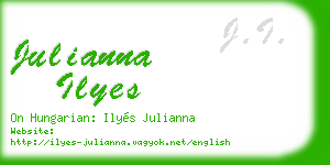 julianna ilyes business card