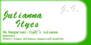 julianna ilyes business card